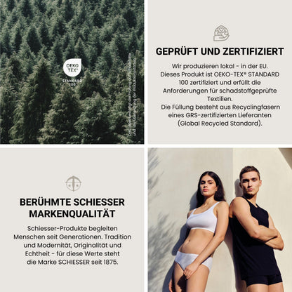 Schiesser Hygge Ganzjahresdecke 135x200 cm – leichte Steppdecke
