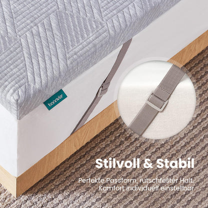 Bonnvia Topper Gelschaum 140x200cm H3/H4 7cm