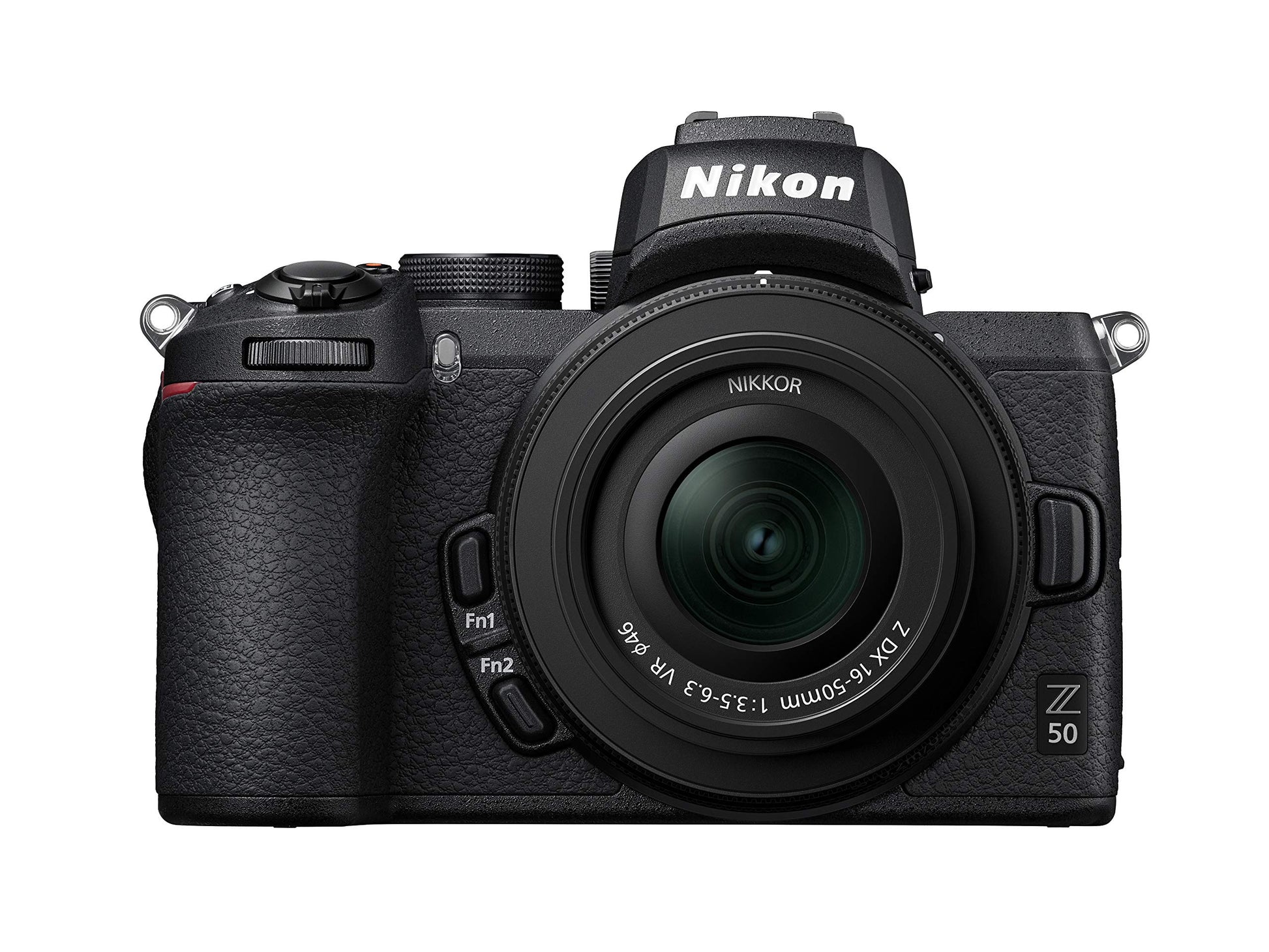 Nikon Z 50 KIT DX spiegellose Systemkamera - 16-50mm VR. Schwarze Systemkamera mit Objektiv für hochwertige Foto- & Videoaufnahmen.