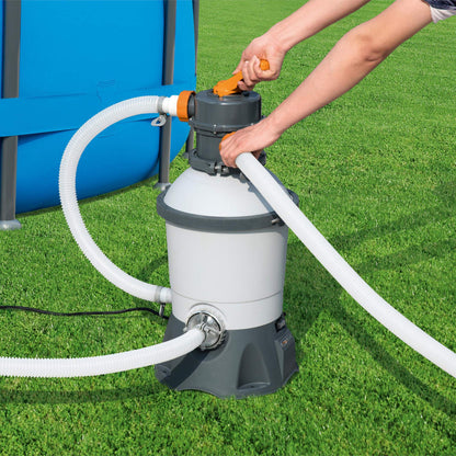 Bestway Flowclear Sandfilteranlage 58515, 3.028 l/h, Grau