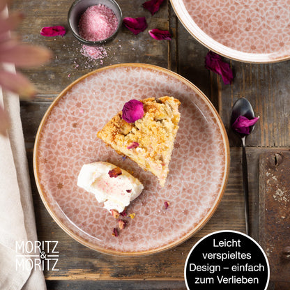 Moritz & Moritz TERRA 18-tlg Geschirrset 6 Personen - Terracotta