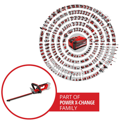 Einhell Akku-Heckenschere GC-CH 18/50 Li PXC – 4.0 Ah Set