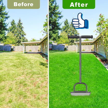 Lifeswell Rasenlüfter Manuell – Rasenspecht mit Ablageschale