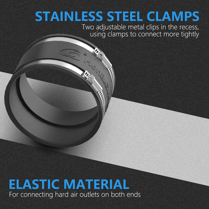 Hon&Guan 150mm Abluftset Rohrventilator System 587 m³/h