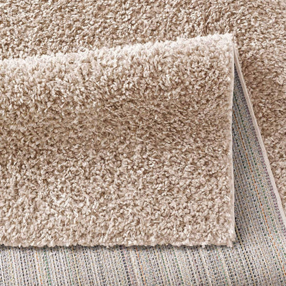 Taracarpet Venezia Shaggy Hochflor Teppich - Beige 160x230 cm