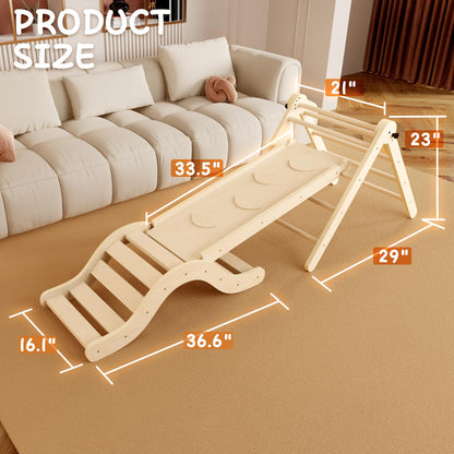 Montessori 7-in-1 Klettergerüst Indoor Spielset Kleinkind