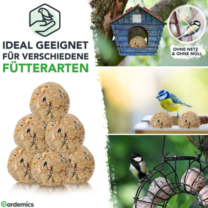 Gardemics Meisenknödel ohne Netz, Insekten-Knödel 200 Stück 18 kg