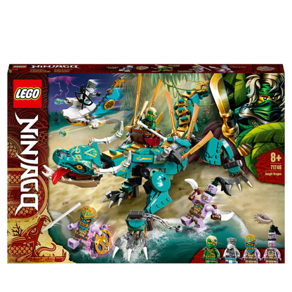 LEGO Ninjago Dschungeldrache - Bauset mit Minifiguren