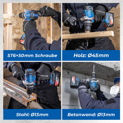 Dong Cheng Akku Schlagbohrschrauber DCJZ03-13 18V 120Nm bürstenlos