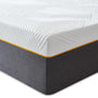 Sleremind Kaltschaummatratze 120x200 cm - Härte H3. Rechteckige, weiße Matratze für ergonomische Körperunterstützung beim Schlaf.
