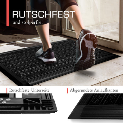 bomoe AluGant Fussabtreter Aussen 50x80 cm Anthrazit