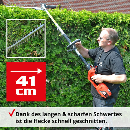 Hecht Profi Elektro Teleskop-Heckenschere 900W - elektrisch