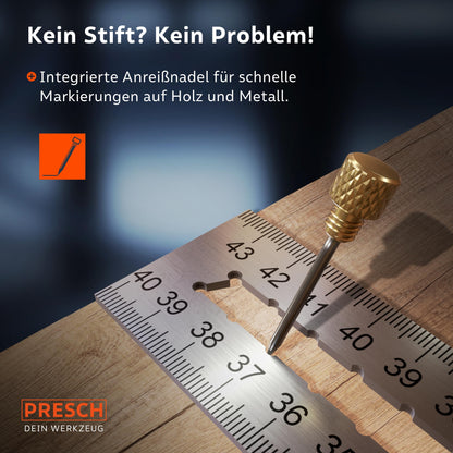 Presch Anschlagwinkel Messwerkzeug Set - 200/300/400 mm