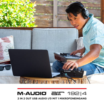 M-Audio AIR 192|4 USB Audio Interface – Recording