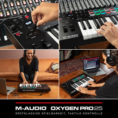 M-Audio Oxygen Pro 25 MIDI Keyboard Controller – 25 Tasten