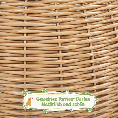 Yaheetech Katzenkratzbaum 75 cm Beige – für grosse Katzen