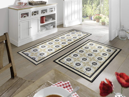 wash+dry Kitchen Tiles Fußmatte 75x120 cm – Indoor/Outdoor