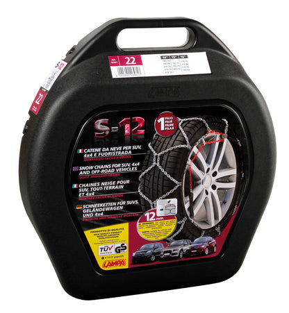Lampa 16467 Schneeketten S-12 SUV Grösse 24,5 - 2 Stk.