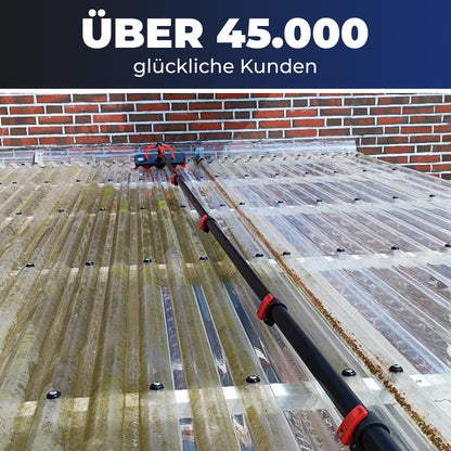 BoomDing Teleskop Waschbürste 7m Aluminium für PV-Anlagen