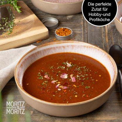 Moritz & Moritz TERRA 18-tlg Geschirrset 6 Personen - Terracotta