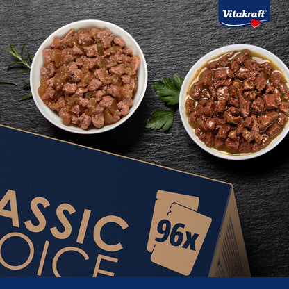 Vitakraft Poésie Classique Katzennassfutter in Sauce, 96 x 85 g
