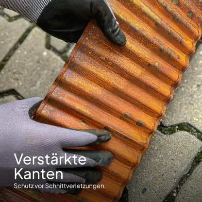 UNIGARDIA UN60 Rasenkante Cortenstahl 12 m Beeteinfassung 15 cm