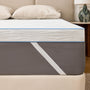 Solviente Matratzen-Topper 140x200 cm H2, Memory Foam & Kaltschaum, 5 cm hoch, mit Eckbändern