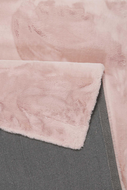 Esprit Home Alice Hochflor Teppich - Rosa 200x200 cm