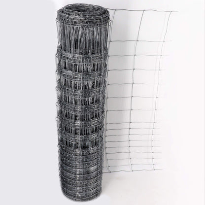 Aquagart Wildzaun 150/12/30 Knotengitter Zaun 50m