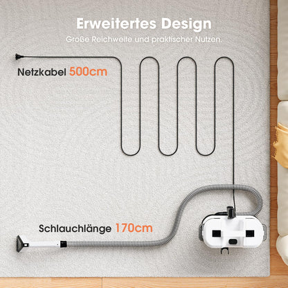 Welsauber Waschsauger Nasssauger Teppich- Polsterreinigungsgerät