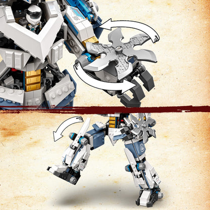 LEGO Ninjago 71738 Zanes Titan-Mech - Ninja Spielzeug