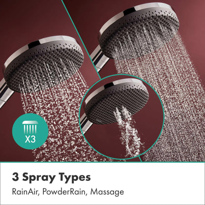 hansgrohe Raindance Alive Select S Handbrause 3 Strahlarten Chrom