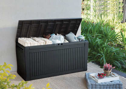Koll Living Auflagenbox 270 Liter Graphit – Wasserdicht & Belüftet
