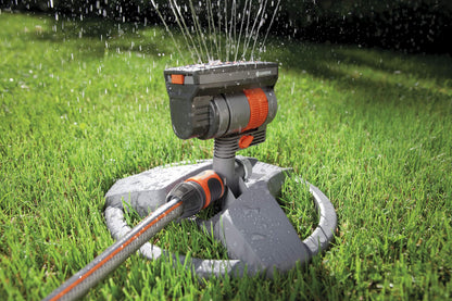 Gardena Viereckregner ZoomMaxx mit Standfuss für 9–216 m²