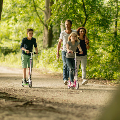 HUDORA BigWheel 125 Cityroller Aluminium faltbar – Pink