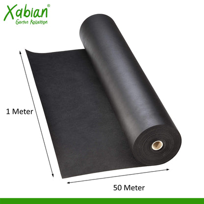 Xabian Anti Unkrautvlies Gartenvlies - 150g/m² 50x1m