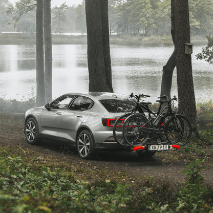 Thule Epos Fahrradträger für Anhängerkupplung - 2 Fahrräder Schwarz