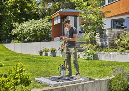 Gardena Tauch-Druckpumpe 5900/4 - Inox für Haus & Garten