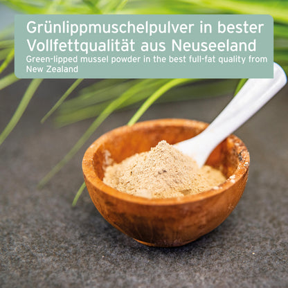 AniForte Grünlippmuschelpulver Hund 500g – Vollfettqualität