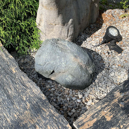 Intergarden Trafohaus Abdeckstein aus Polyresin, 30 x 20 x 21 cm