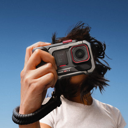 Insta360 Ace Pro 2 Actionkamera – Xplorer Grip-Kit Schiefergrau