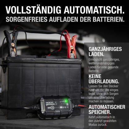 NOCO GENIUS5 Intelligentes Batterieladegerät – 5A 6V/12V