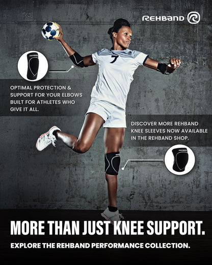 Rehband Knieschützer Neopren Sport Hallensport - Schwarz Gr. M