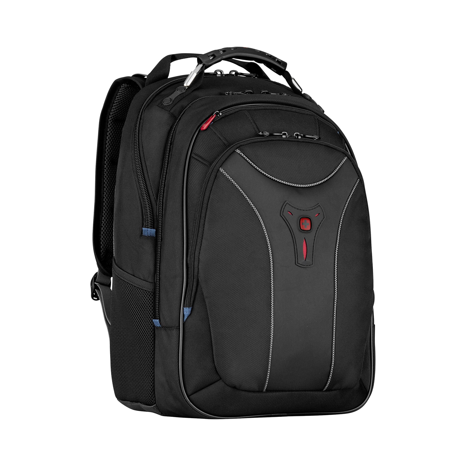 WENGER Carbon Laptop-Rucksack - 17 Zoll 30 l Schwarz 600637. Schwarzer Rucksack für Laptops bis 17 Zoll.