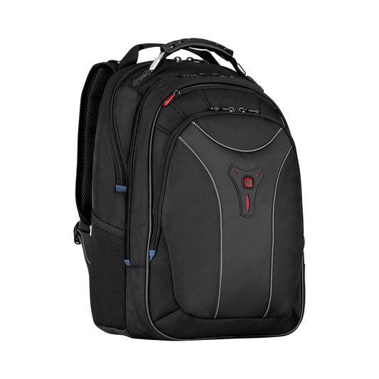 WENGER Carbon Laptop-Rucksack - 17 Zoll 30 l Schwarz 600637. Schwarzer Rucksack für Laptops bis 17 Zoll.