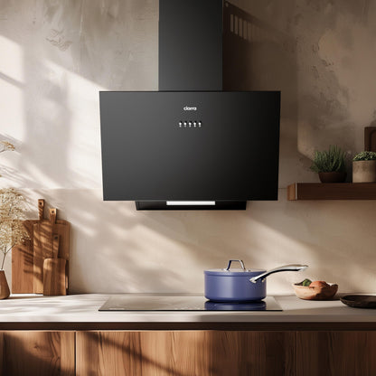 CIARRA CBCB6762A Dunstabzugshaube Kopffrei 60cm Umluft Schwarz