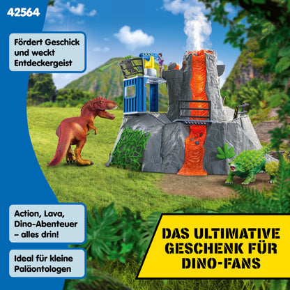 Schleich DINOSAURS Große Vulkan Expedition Spielset 42564