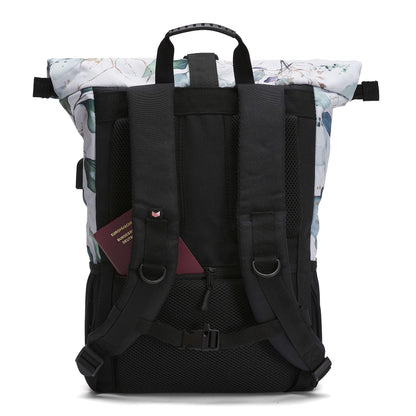 Ela Mo Rucksack Damen mit Laptopfach für Uni & Alltag – Waterleaf Gold