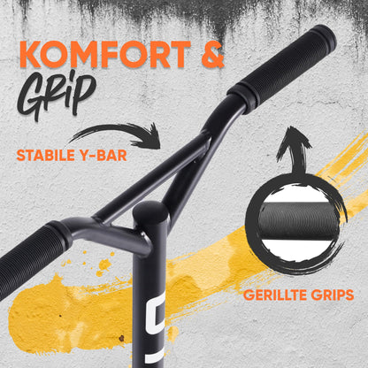 Apollo Gravity Stuntscooter - Trick Roller für Kids & Anfänger