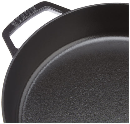 STAUB Gusseisen Brat- & Schmorpfanne, 26 cm, Schwarz